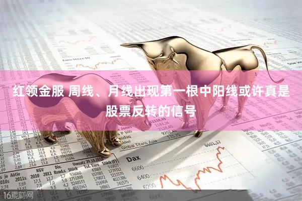 红领金服 周线、月线出现第一根中阳线或许真是股票反转的信号